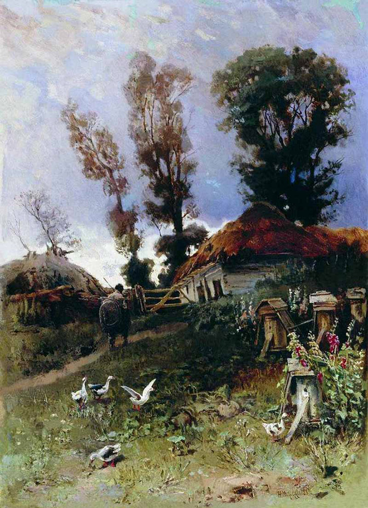 Маковский Н.Е. Пасека 1882