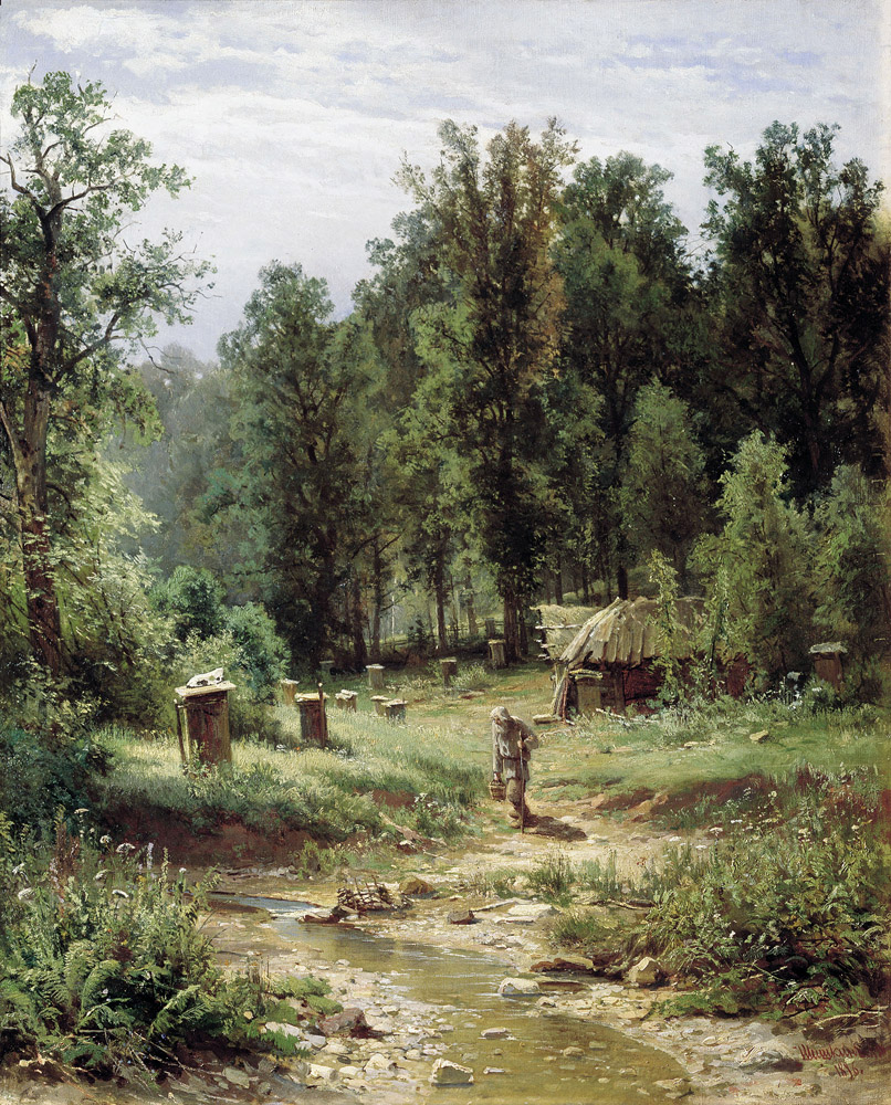 Шишкин И.И. Пасека в лесу 1876